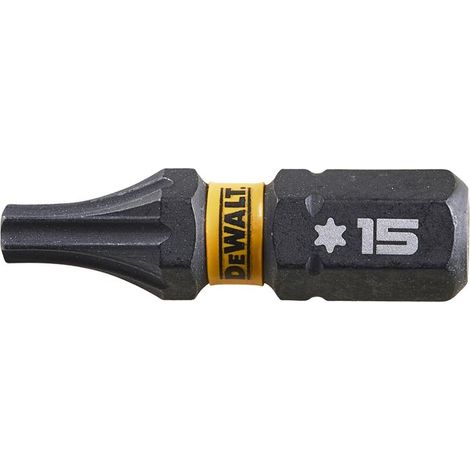 DEWALT Extreme FlexTORQ T15 Impact Driver Bits - Pack of 5 (1/3)