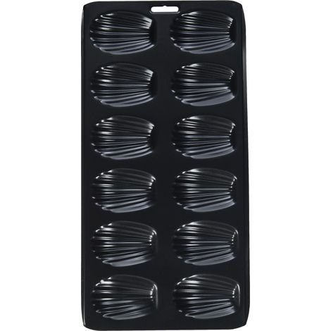 Lacor Stampo per madeleine nero 40 x 20 cm alluminio (1/2)