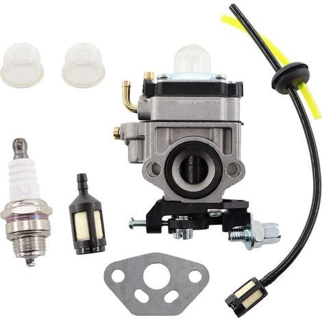 Carburatore di ricambio da 11 mm per tagliasiepi, decespugliatori, motoseghe e motori da 22cc, 26cc, 33cc, 34cc e 36cc. (1/5)