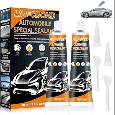 Colle pour Joint Voiture, Vitres Carrosserie Noire, de Portiere Carrosserie, Phares de Voiture, Pare Brise et Portes, (1/5)