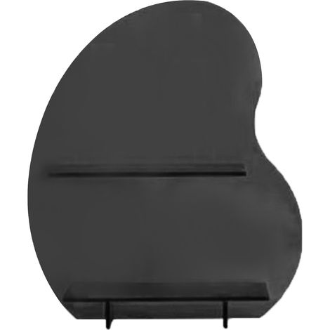 Étagère de rangement cosmétique, organisateur de maquillage pour salle de bain, chambre, dressing, bureau, noir, taille S (1/5)