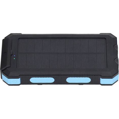 Batterie externe solaire 5V 3,1A, charge rapide, 2 ports USB, chargeur solaire pour téléphone avec boussole et lampe LED, 20 000 mAh (1/5)