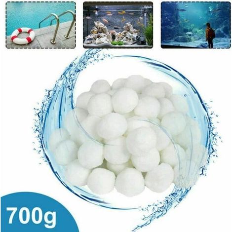700 g wiederverwendbare Filterkugel für den Pool, Filterkugeln, Pool-Faserkugel, Wasserfiltration durch Sandfilter