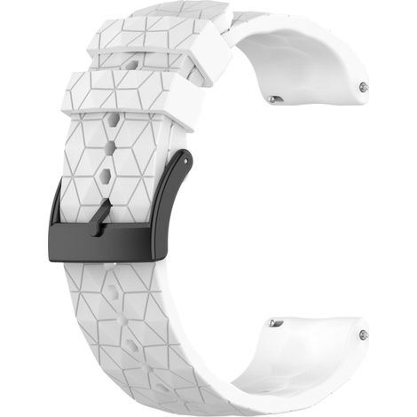 Bracelet en silicone compatible avec la montre connectée GPS Suunto 9 et le bracelet de remplacement pour moniteur de fréquence cardiaque au poignet Suunto 9 Baro Sport