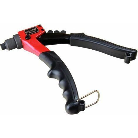 US PRO RIVET GUN GARAGE LONG ARM HAND SQUEEZE POP BLIND BIG RIVETER 5417 (1/3)