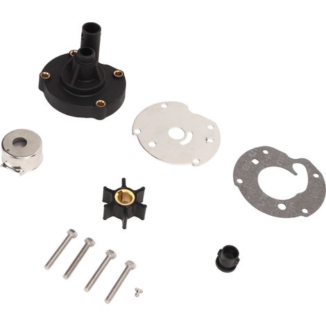 Kit de turbine de pompe à eau 763758 de remplacement pour moteur hors-bord Evinrude 5,5 CV, 6 CV et 7,5 CV (1/5)