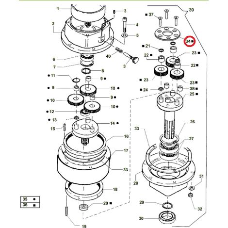 ORIGINAL-AKTIV-Schnecke Modelle t143 - t152 022737