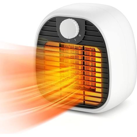 Heizlüfter, Zusatzheizung, Energiesparende Heizung für Zuhause und Büro, 5-Sekunden-Büroheizung, Kleine elektrische Heizung