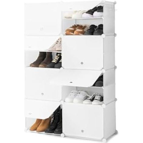 Estantería modular - INNOVAGOODS - Blanco - 10 módulos - Contemporáneo - Diseño (1/2)
