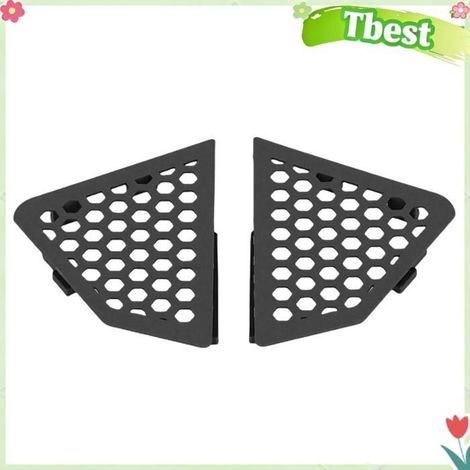 Tbest insert de couvercle de réservoir de gaz latéral Couvercle de réservoir de gaz latéral en plastique, 1 moto embase Rouge Noire (1/5)