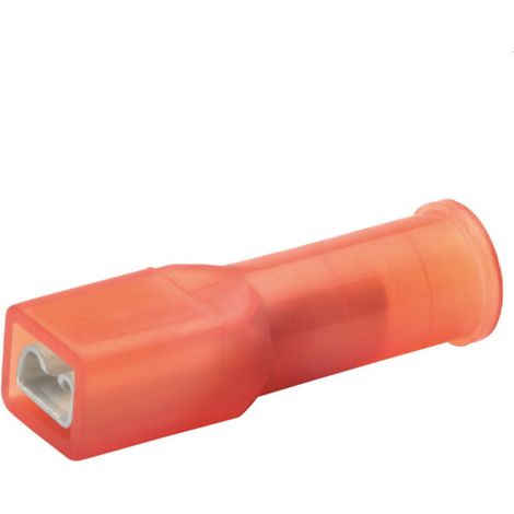 Klauke Flachsteckhülse 2,8x0,5mm 0,5-1qmm vollisoliert verzinnt 8201V