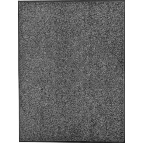 FIMEI Paillasson lavable Anthracite 90x120 cm (1/5)