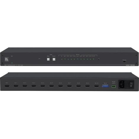 Kramer Electronics VM-10H2 amplificatore video Nero