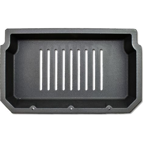 Grille à cendres pour poêles à cheminée Porto de Fireplace - fonte - dimensions d'encastrement parfaitement adaptées (1/3)