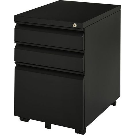 Caisson de bureau SEKUR noir (1/5)