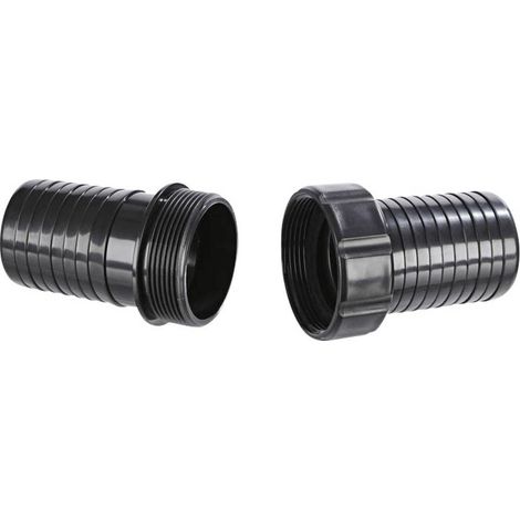 Oase raccord tuyau plastique transparent 59,62 mm durable (1/3)