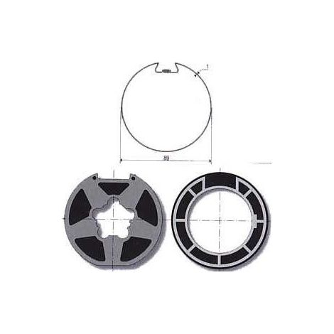 Jeu d'adaptation moteur pour LT 60 tube Deprat F 5039 somfy (1/2)