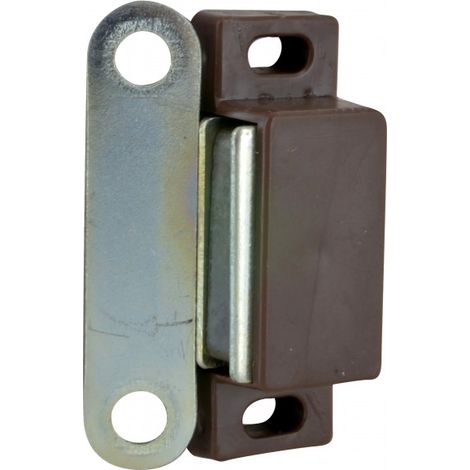 Magnetschnäpper braun 4kg, 46x16x15 mm, 2 Stück