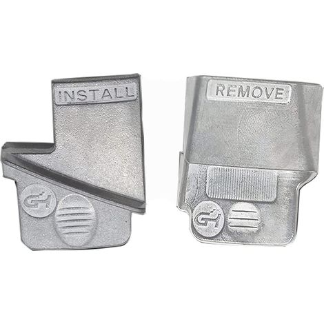 2 strumenti per la rimozione/installazione di cinghie elastiche in metallo, strumento per la rimozione/installazione di cinghie di trasmissione scanalate, strumento per la rimozione di cinghie, kit di