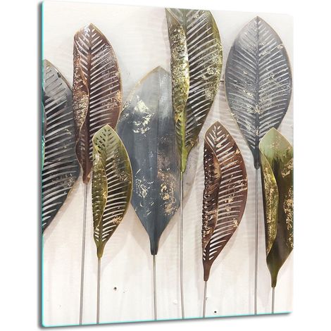 TABLERO DE MESA DE PANEL DE CRISTAL 40x52 PLUMAS (1/5)