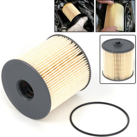 Automotive fuel filter suitable for Dodge Ram diesel filter 68436631AA fuel filter element - - (1/4)