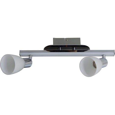 Deckenleuchte Deckenlampe Wohnzimmerleuchte schwarz 2 flammig verstellbar LED