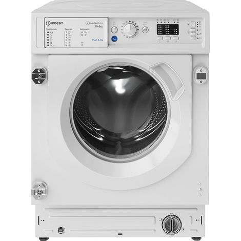 Indesit BIWDIL861485EU Lavasciuga da incasso 8-6 Kg 1400 rpm Classe D Inverter Pannellabile (81,5x59,5x54,5 cm) colore Bianco (1/10)