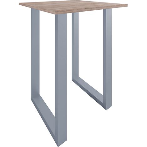 Table debout de bar en bois Xona 80x80 102x80x80 - VCM (1/4)