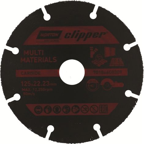 NORTON UNIVERSAL-SCHEIBE 125 mm