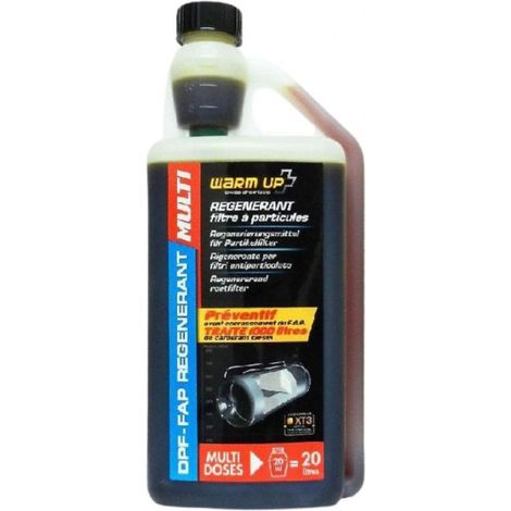 WARM UP FAP REGENERANT MULTI régénérant FAP traite 1000L diesel préventif (1/2)