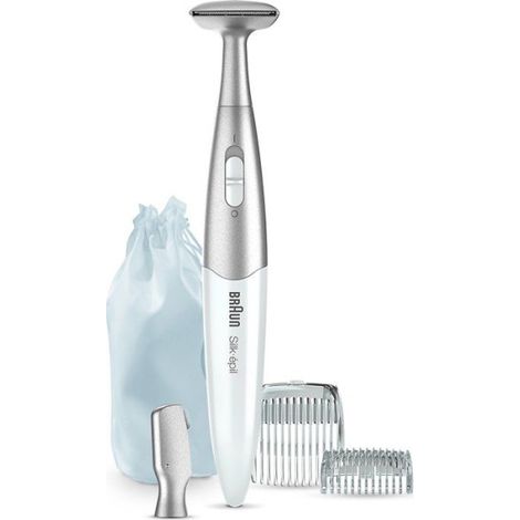 Tondeuse maillot - BRAUN - FG1100 - Compacte - Lames sécurisées - Zones sensibles (1/5)