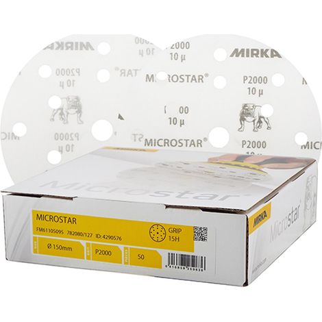 MIRKA DISCHI MICROSTAR P2000 50 PEZZI