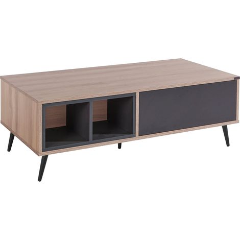 LaylandMeuble sous vasque avec 1 porte en aggloméré blanc 40 cm (1/5)