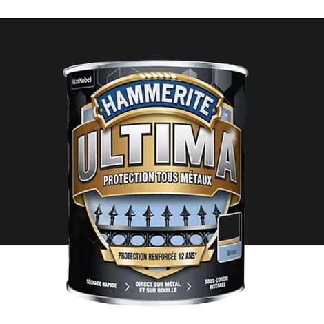 Peinture Fer Hammerite ULTIMA Brillant Noir 2,5 L (1/2)