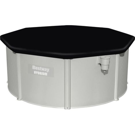 Bestway Bâche 4 saisons ronde pour piscine Power Steel ø366 et 396 cm