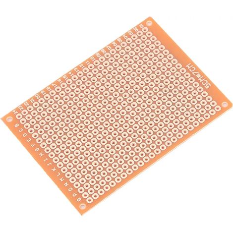 Lot de 10 plaques d'essai universelles pour circuits imprimés (PCB) simple face de 57 cm (1/5)