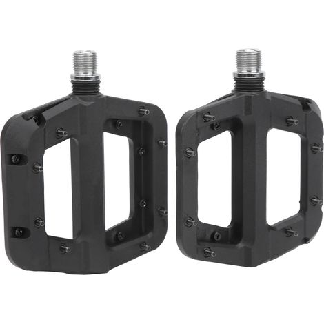 Pédales de vélo plates antidérapantes en fibre de nylon ZTTO pour VTT