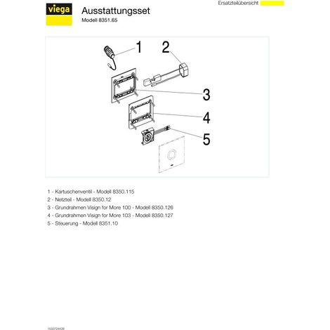 VIEGA 735548 Ensemble d'accessoires Visign for More100 (1/5)