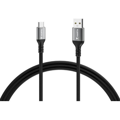 Varta USB-Kabel USB-A Stecker, USB-C® Stecker 2.00 m 57935101111 (1/5)