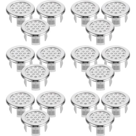 26 Pièces Couvercle Trop-plein Lavabo Rond (1/4)