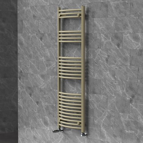 LuxeBath Sèche-Serviettes 500x1500 mm et Kit Robinet d'Angle Thermostatique (1/5)