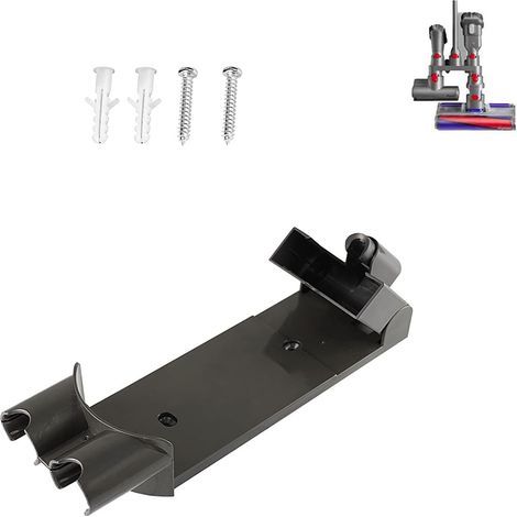Rwoythk – Support mural pour aspirateur Dyson V8 V7 – Charge rapide – Plastique ABS – Installation facile avec kit de montage inclus (1/5)