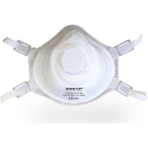 Mascarilla preformada FFP3 NR para partículas muy finas y tóxicas