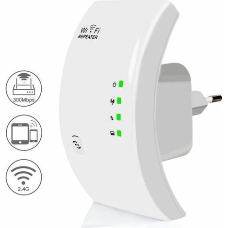 répéteur WiFi sans fil 300Mbps, Amplificateur de signal Wifi longue portée