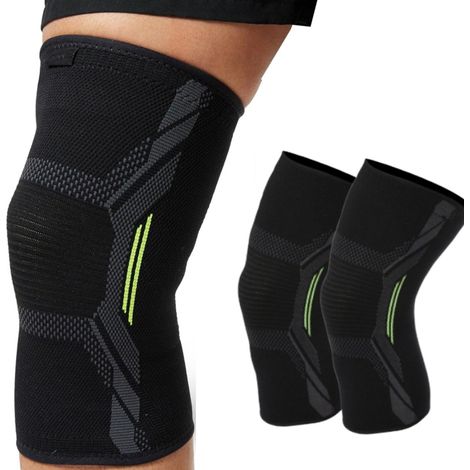 Genouillères, genouillères pour adultes, orthèses de genou pour femmes et hommes, orthèses de genou pour les lésions du ménisque, l'arthrite, les douleurs articulaires et les lésions ligamentaires (1/5)