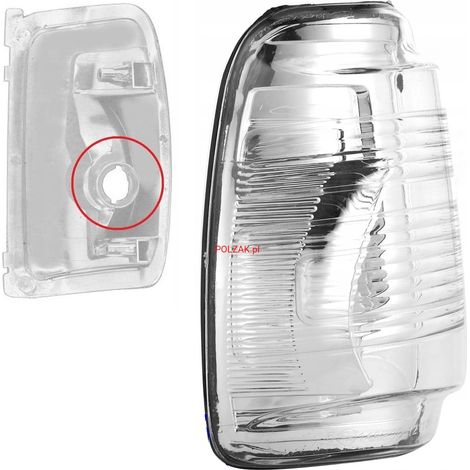 Indicatore di direzione sullo specchietto retrovisore sinistro per Ford Transit Tourneo 2019-2025 bianco W16W - FTL1770865 (1/5)