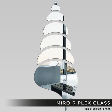 Miroir Plexiglass - Coquillage - 51x130 cm (1/2)