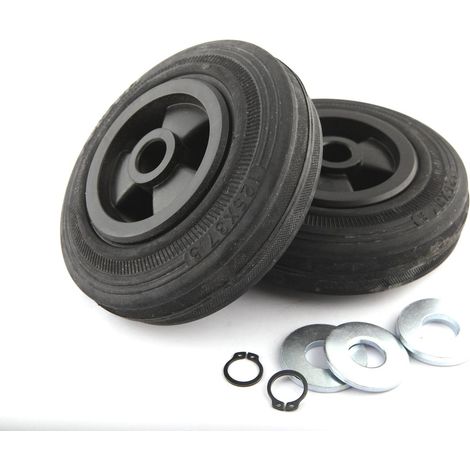 Paire roues fixes ø126x45mm pour vidangeur aspiration HU 0139 - SA 0139 - CLAS Equipements