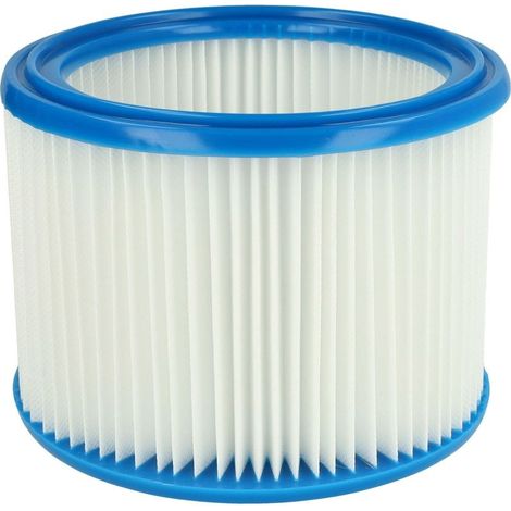 filtre rond à plis compatible avec WAP EC-380 E, EURO 45522, ST 10 ST 15, ST 20, ST 25, ST 35 E pour aspirateur multifonction (1/5)