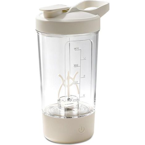Shaker elettrico per proteine da 400 ml, 7000 giri/min, senza BPA, con sistema di autopulizia. (1/5)